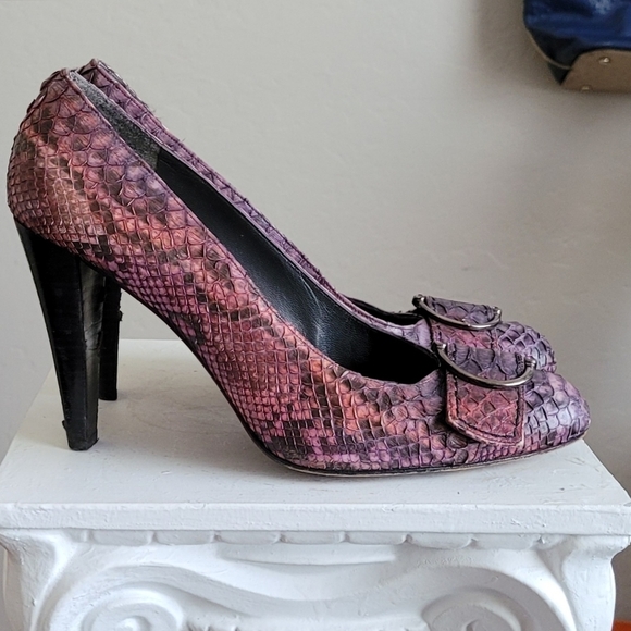 STUART Weitzman Pumps snake heels - Picture 10 of 16